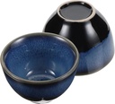 OUNONA 2pcs Japanese-style Ceramic Sake Cups Set Glazed Finish for Sake Serving and Tea Elegant Drinkware for Home and Gatherings