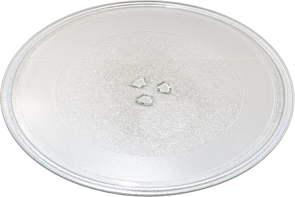 HQRP 12-3/4 inch 12.75" Glass Turntable Tray compatible with Sears Kenmore LG GE 1B71961F 1B71961H 507049 2263672 WB49X10074 721.62622200 721.80022700 721.8954690 1B71961E Microwave Oven Cooking Plate