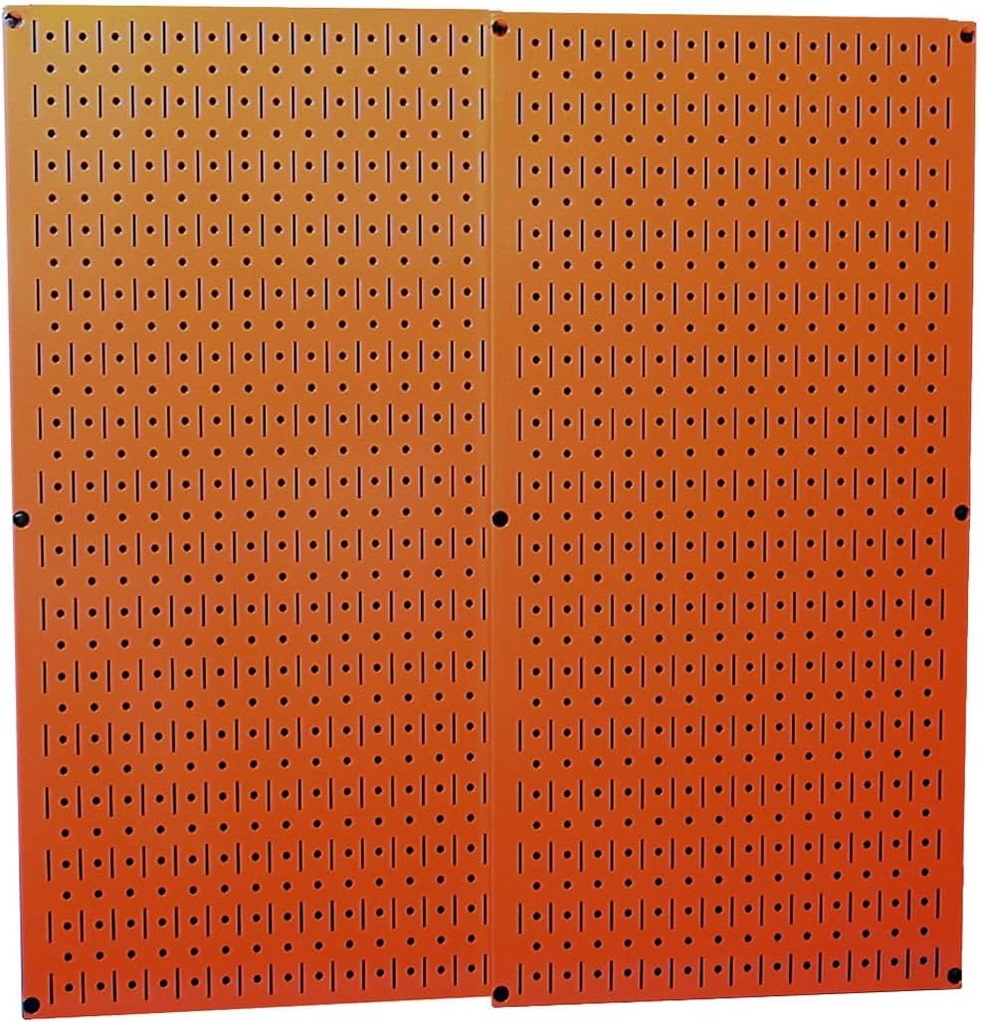 Wall Control 30-P-3232OR Orange Metal Pegboard Pack