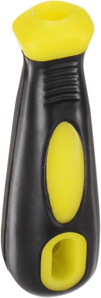 HARFINGTON Rubber File Handle 4.21 Inch Round and Rectangular Hole Ergonomic Handles for 12" Metal Files