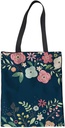 Beauty Collector Floral Canvas Tote Shoulder Handbag - Shopping & Gift Bag for Party