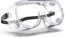 Anti-Fog Indirectly Vented Lab Safety Goggles Over Glasses