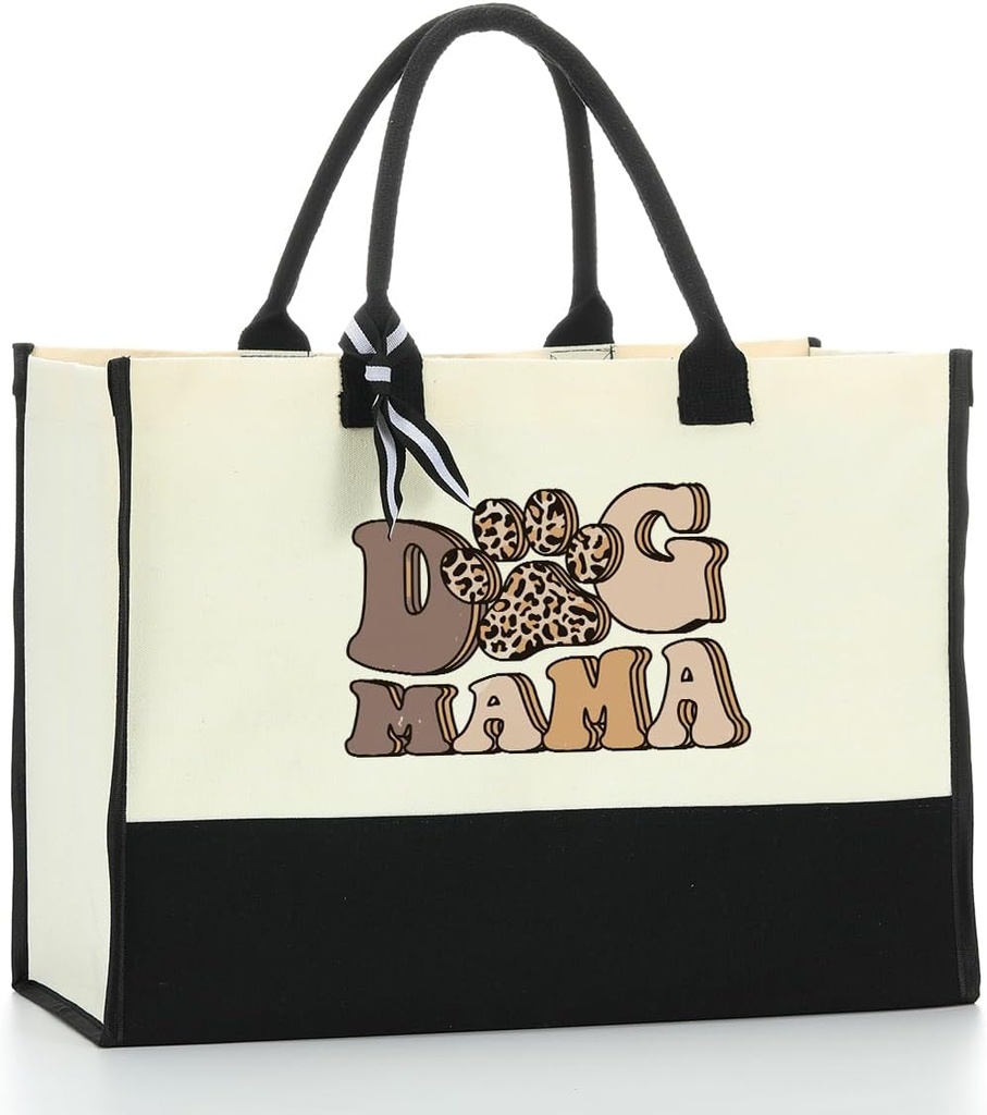 Grandma Gifts Canvas Tote Bag - Birthday & Appreciation Gift for Women Grandmother - Waterproof Beach Bag