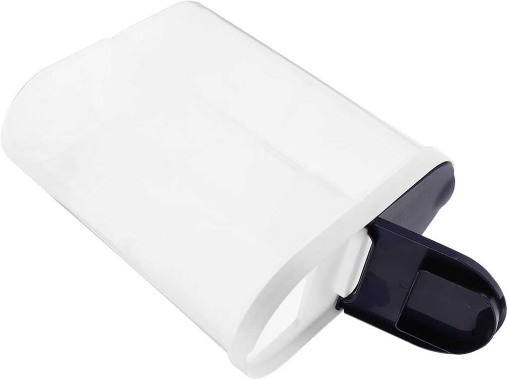 Airtight Cereal Storage Canister Lid Food Preservation Jar Multi-functional Kitchen Container for Grains Nuts and Flour Space-saving Design Material