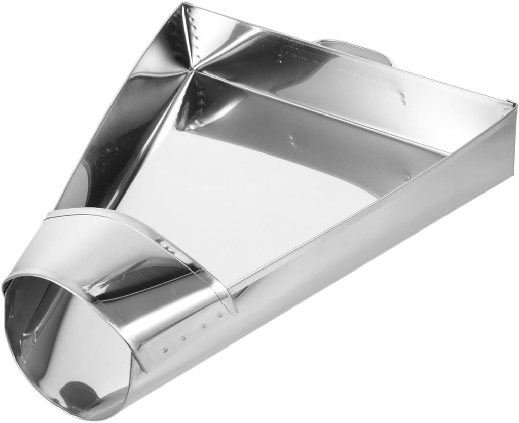 LIFKOME Stainless Steel Popcorn Shovel French Fry Scoop Tool Efficient Snack Bar Scoop for Restaurant Multipurpose Kitchen Accessory