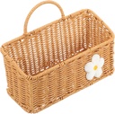 Storage Bins Wall Storage Basket Woven Hanging Basket Kitchen Sundries