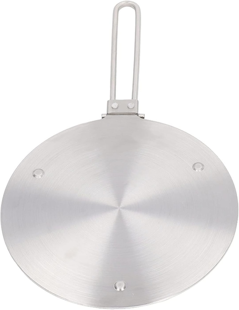 jerss Heat Diffusion Plate Stainless Steel Safe Heat Diffusion Plate Even Heat Electric Stove Fast Cooking Accessories (20#)