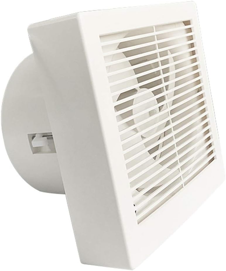 Industrial Ventilation Extractor Ventilation Extractor Kitchen Exhaust Fan Wall Mounted Household Window Extractor Fans Quiet Ventilation Fan Bathroom Ventilator, 6 inches for Toilet Ventilation Fan