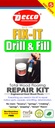 Deccobond Wood Floor Repair Kit, FIX-IT, Drill & Fill
