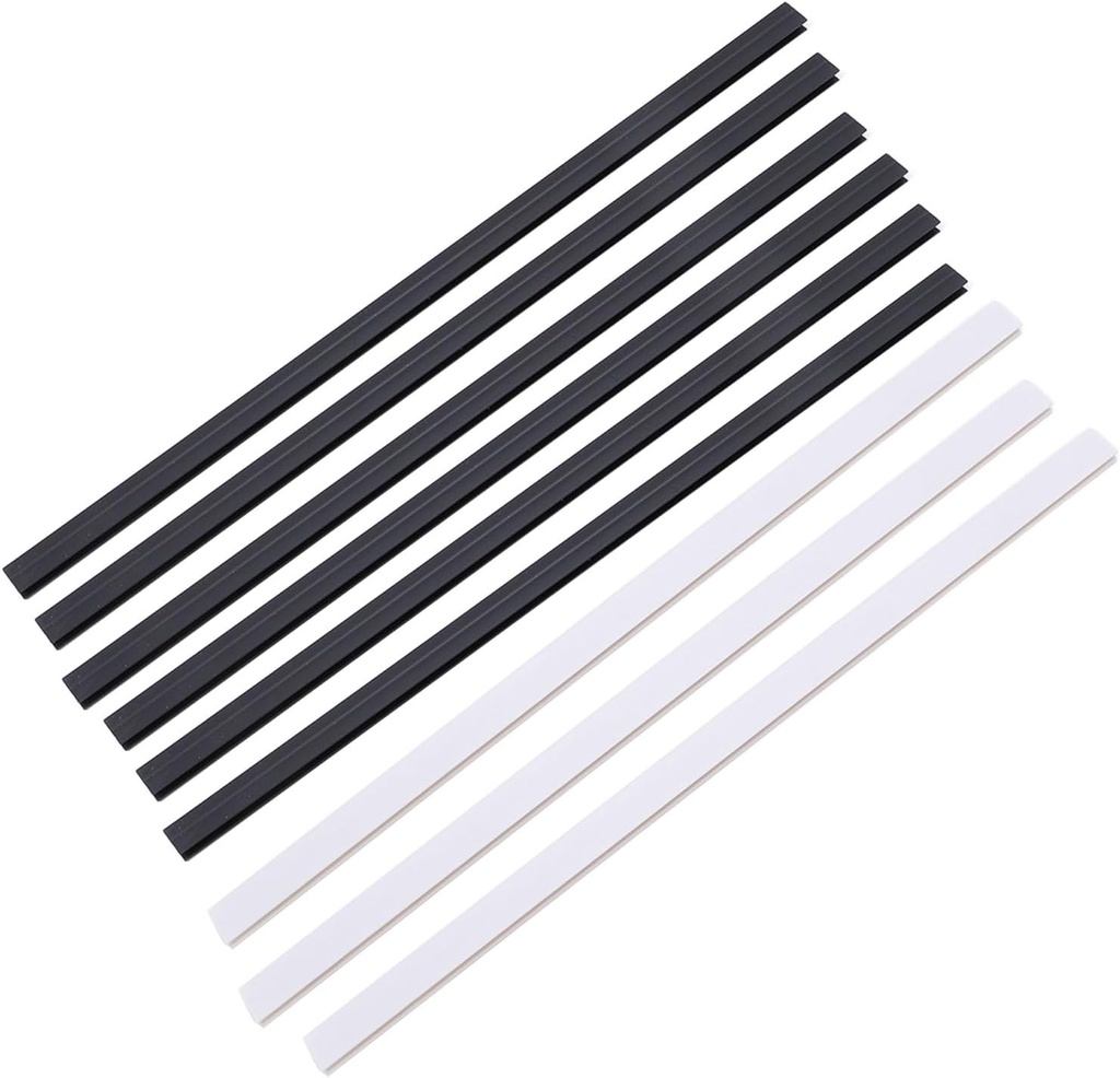 Coffee Capsules Wall Mount Coffee Pod Holder Saves Countertop Space PVC Coffee Capsule Storage Up to 49 Pods with Adhesive Tape (6 Black + 3 White)