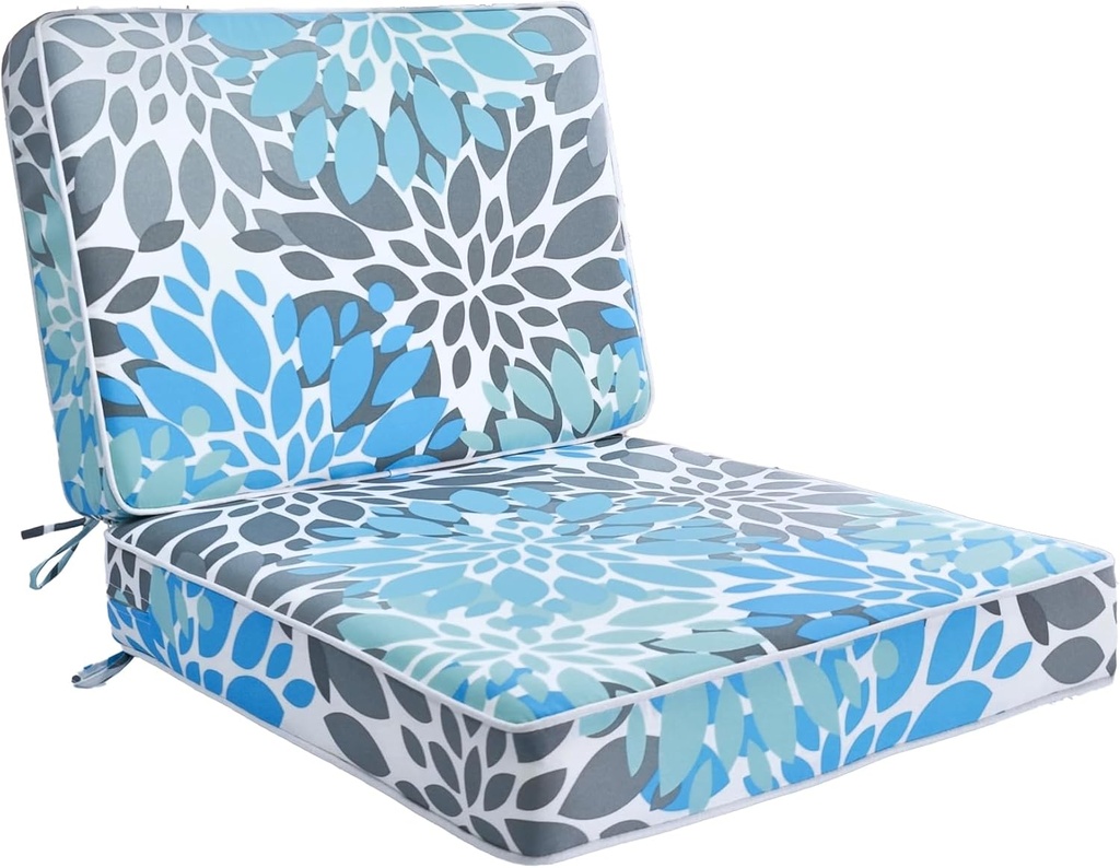 JMGBird Outdoor Chair Cushion 22x22 Outdoor Cushions for Patio Furniture