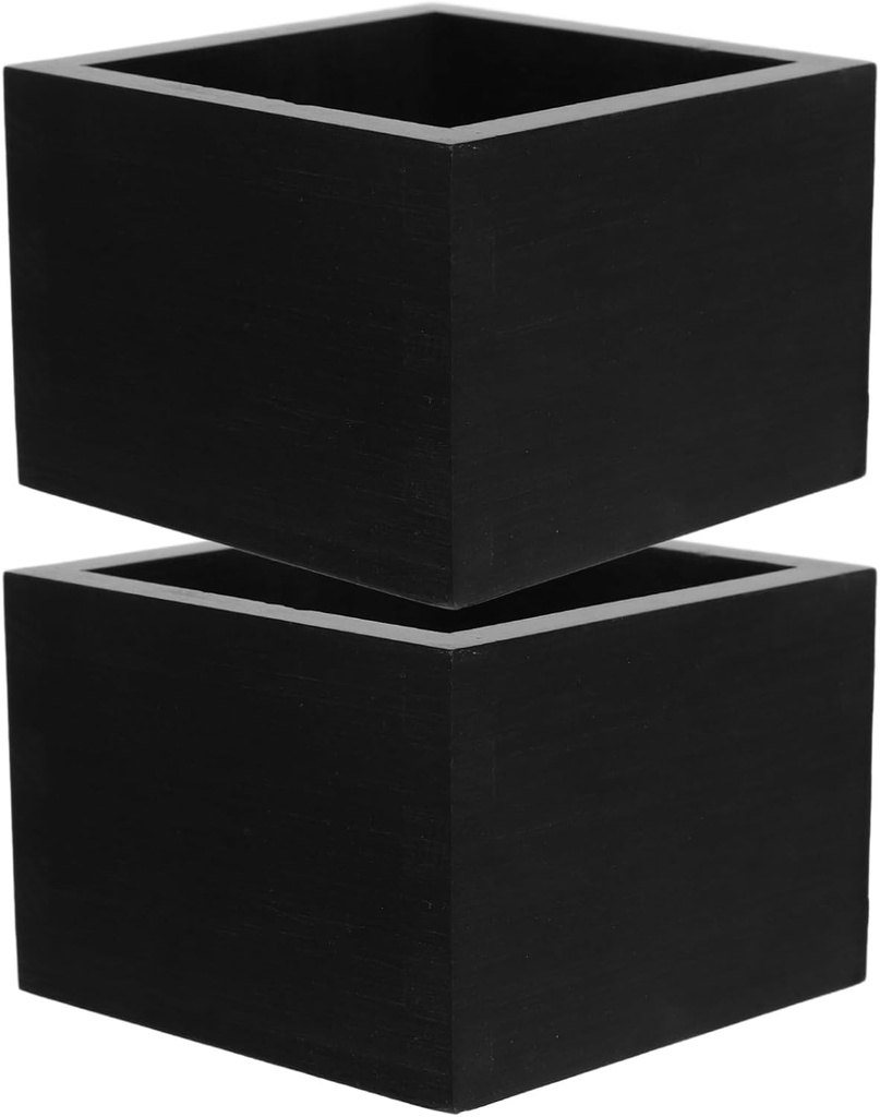 Luxshiny 2Pcs Japanese Style Wooden Sake Cup Holder Box Lightweight Container for Sake Cups Multi Functional Box for Storage Compact Design for Sushi Restaurants and Home Use