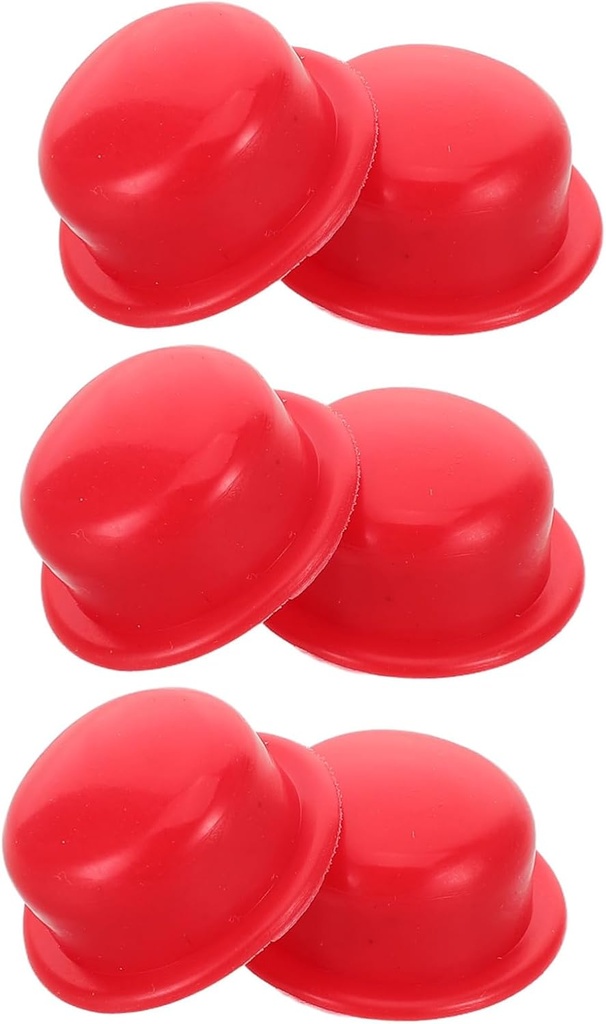 Healifty 6PCS Seal Gasket Soda Machine Leakproof Replacement Rubber Covers for Home Office and Party Easy Install Nitrile Rubber Design for Optimal Performance