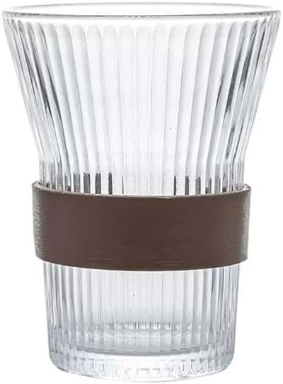 Exquisite 210ml/7.4oz Transparent glass tea cup ice coffee glasses anti-scalding home drinking glasses juice cup beer mug reusable Practical