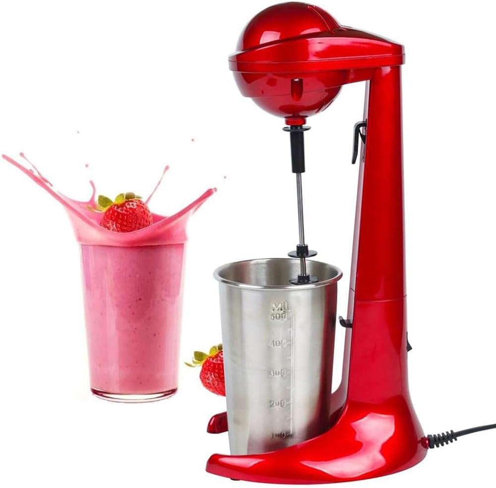 Ice Cream Machine, Stainless Steel Commercial Ice Cream Machine, Milkshake Making Equipment, Suitable for Beverage Shops
