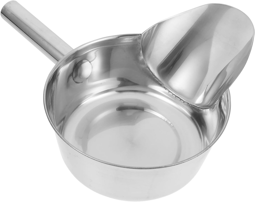 Alipis Stainless Steel French Fries Packing Shovel Food Scoop for Popcorn Nuts Candy More for Parties Buffets Restaurants and Home Use