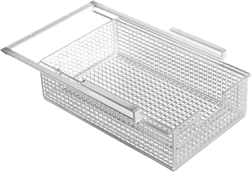 Hanging Pullout Drawer Basket,Under Shelf Wire Basket Space Saving Slide in Basket Organizer for Home Closet Cabinet Bedroom