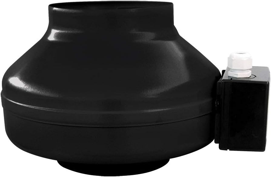 Air King IL6 240 CFM Ceiling Mounted In-Line Exhaust Fan with 6 Ducting, NA