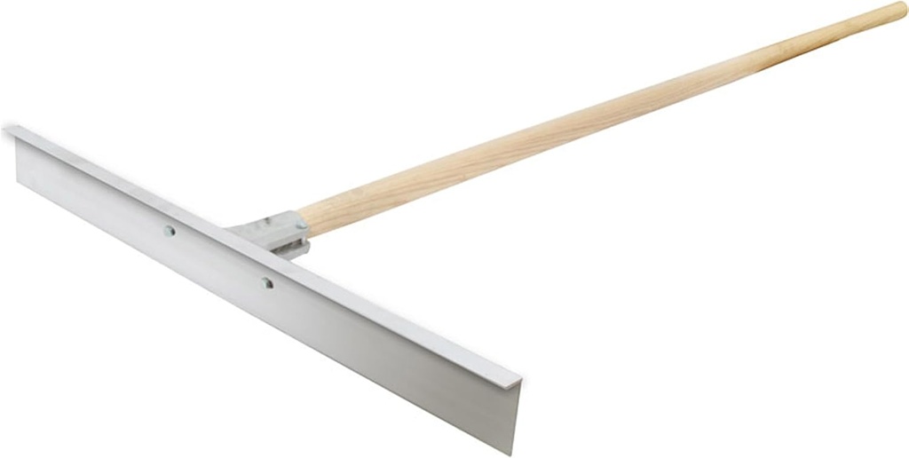 MARSHALLTOWN Asphalt Lute, Plain 30 Inch Blade, 84 Inch Wooden Handle, Made in the USA, RED700232-84