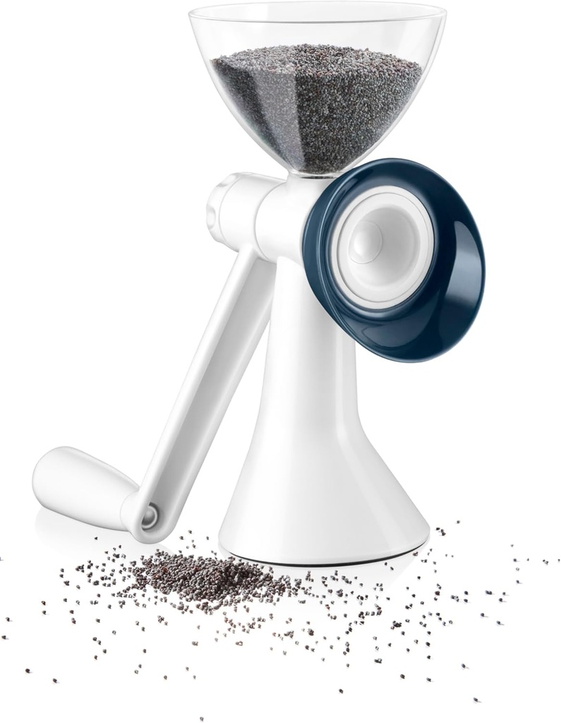 Tescoma Poppy Seed Grinder Handy, Silicone, beige, 13.1 x 10.7 x 21 cm