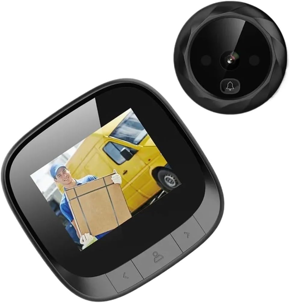 Intelligent Electronic Door viewer, Infrared Night Door Peephole, Camera, LCD Screen, Door ban, Camera, Photo Record Number