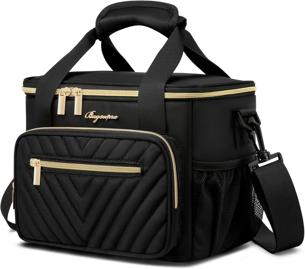 Insulated Lunch Bag Women,Girls Large Lunch Box Leakproof Lunch Tote Reusable Cooler Bag for Adult Work Picnic Hiking Beach