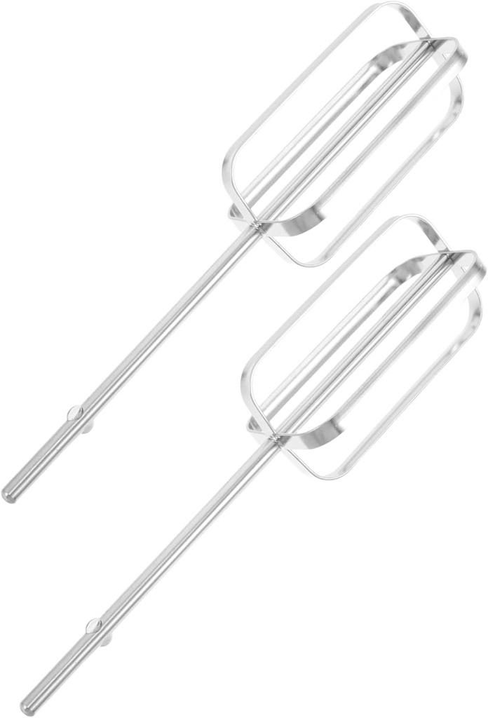 IMIKEYA 2pcs Stainless Steel Automatic Stirrer for Electric Drill Handheld Butter Stirrer for Kitchen Hot Pot Base and Meat Filling Mixer