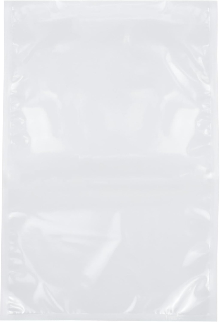 VacMaster 6 inch by 10 inch Heavy Duty 3 Mil Chamber Vacuum Sealer Bags - 1,000 Pre-Cut Clear Chamber Machine Pouches Per Case, BPA Free, 30721