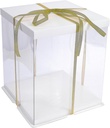Clear Acrylic Cake Box, 14 x 14 x 14 inches