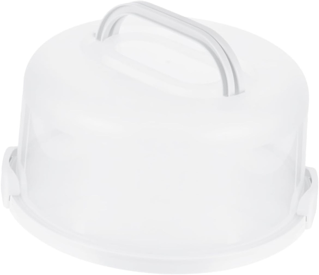 Healifty Cake Box Decorative Cake Carrier Bread Dessert Box Reusable Handheld for Birthdays Parties