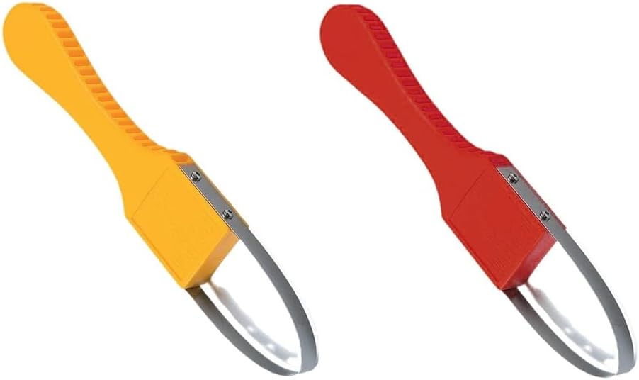 2PCS Garden Bandit Hand Loop Weeder Tool Garden Hand Loop Weeder Tool Hand Ring Weeding Tool for Lawn Attachments Yard Vegetable Garden Portable Cleaning Access