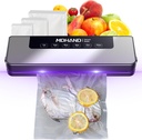 MDHAND Vacuum Sealer for Food - Food Saver Vacuum Sealer Machine with Bag, Fast-Compact Multi-Functional Strong Suction Automatic Sealing & Dry & Moist Modes Ideal for Home Kitchen Use