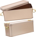Cabilock 2pcs Vintage Tinplate Storage Box for Cookies Candies Tea Sealing Lid Container for Home Wedding Use Storage Canister