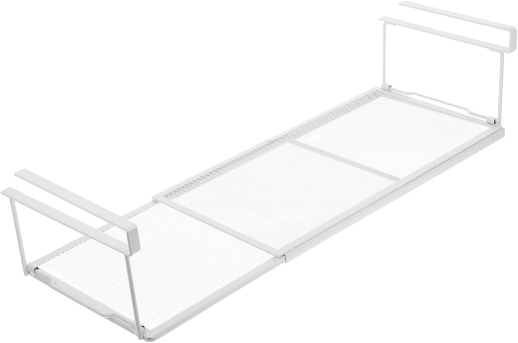 Under Shelf Storage Basket Expandable Organizer for Pantry Kitchen Hanging Design for Cabinet Counter Effortless Clutter Management Use for Home