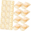 1Set Single Cupcake Packaging Tray with Moon Cake Bag Baked Food Packaging for Desserts for Bakeries Shops Home Use Durable Material