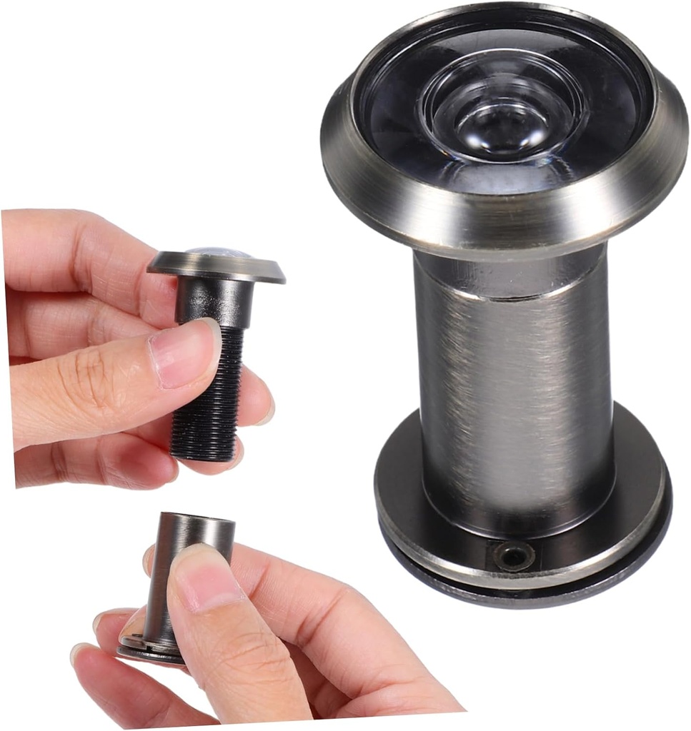 TEHAUX Peephole with Peeping Privacy Cover for Easy Installation Fit for Home Office Apartment Hotel Security