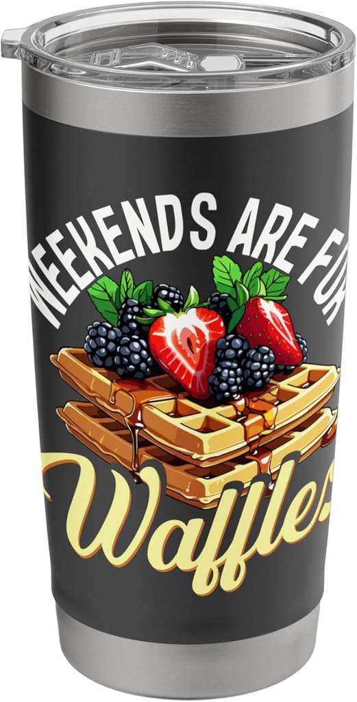 Waffle Maker & Waffle Lover Stainless Steel Insulated Tumbler