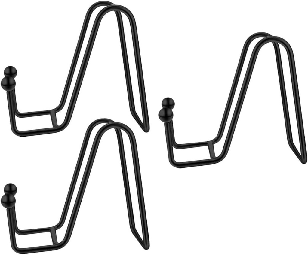 ERINGOGO 3Pcs Iron Display Stands for Artwork Plates and Books Sturdy and Easy to Install Holders for Birthdays Weddings Anniversaries and Housewarming Celebrations