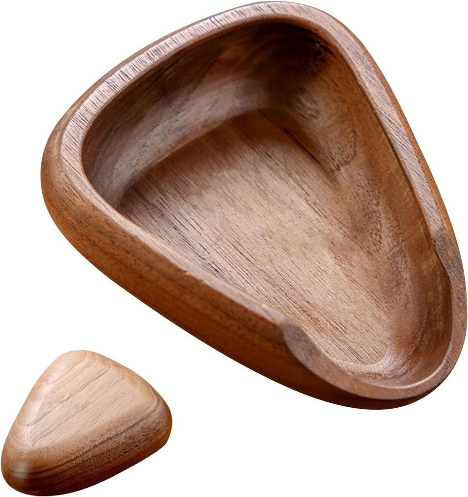 BeNsil Walnut Wooden Coffee Bean Dosing Cup, Measuring Doser, Compact Coffee Accessory for Home & Tea Shop