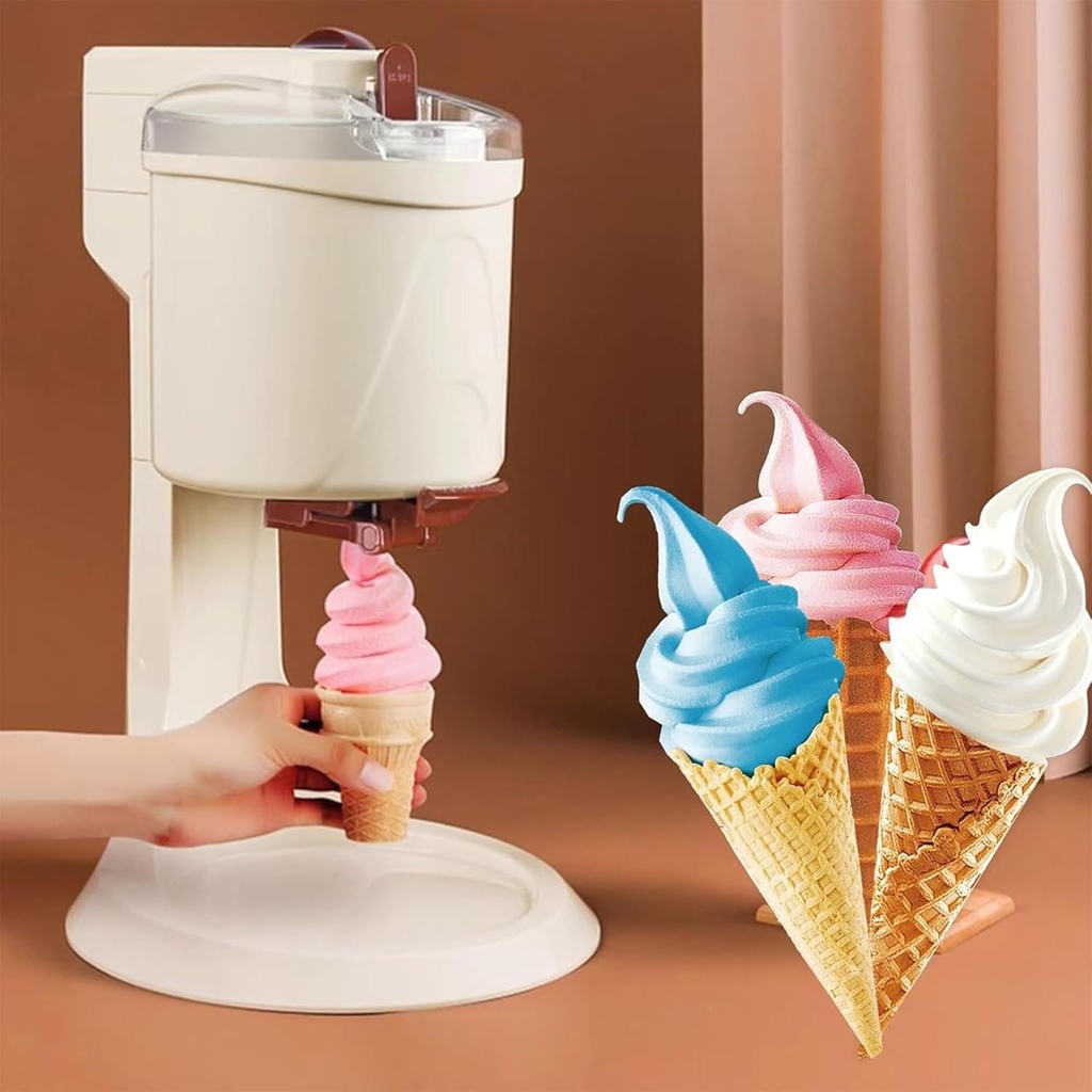 Children's Ice Cream Machine, Fully Automatic Household Mini Ice Cream Machine, DIY Homemade Children's Ice Cream Machine
