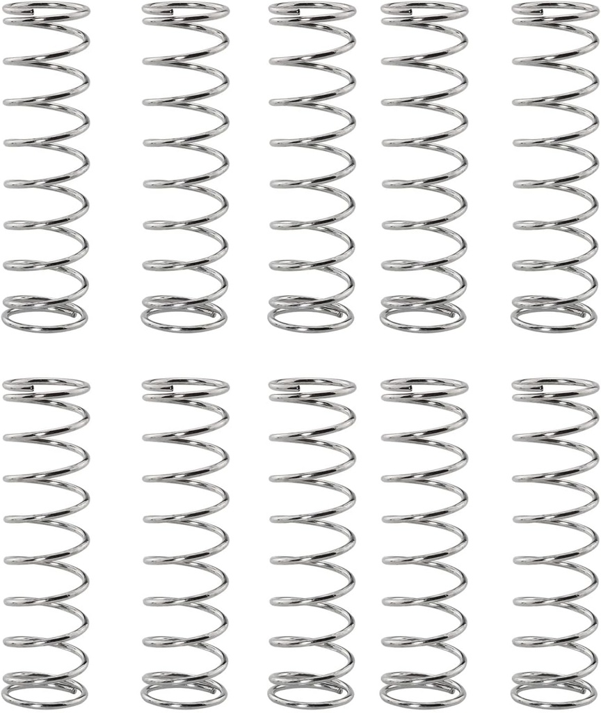 10PCS Pruner Pruning Shear Springs Compatible with Pruners and Trimming Scissors, Stainless Steel