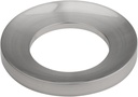 Midanya Bathroom Vessel Sink Mounting Ring - Solid Brass Base and Gasket for Glass Sink, Brushed Nickel