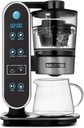 Gourmia GCM7800 Brewdini™ Digital Cold Brew Coffee Maker - Vacuum Technology for 2 Minute Cold Brew - 4 Strength Options - 5 Cup Capacity - Stainless Steel
