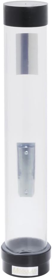 Grey Tinted Plastic Tube Ice Cream Cone Dispenser - 19" L x 3 1/8" Dia