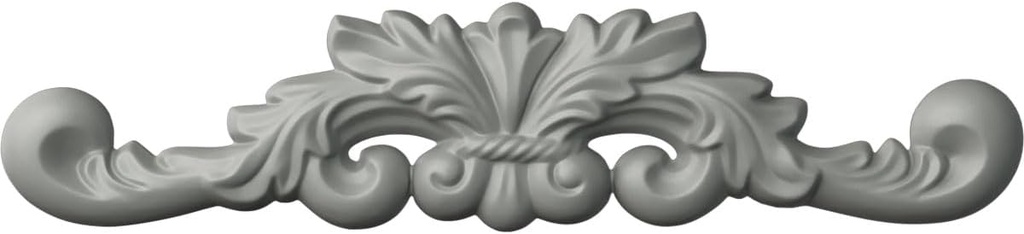 Ekena Millwork 12 1/4"W x 2 3/4"H x 5/8"P Palmetto Center Onlay