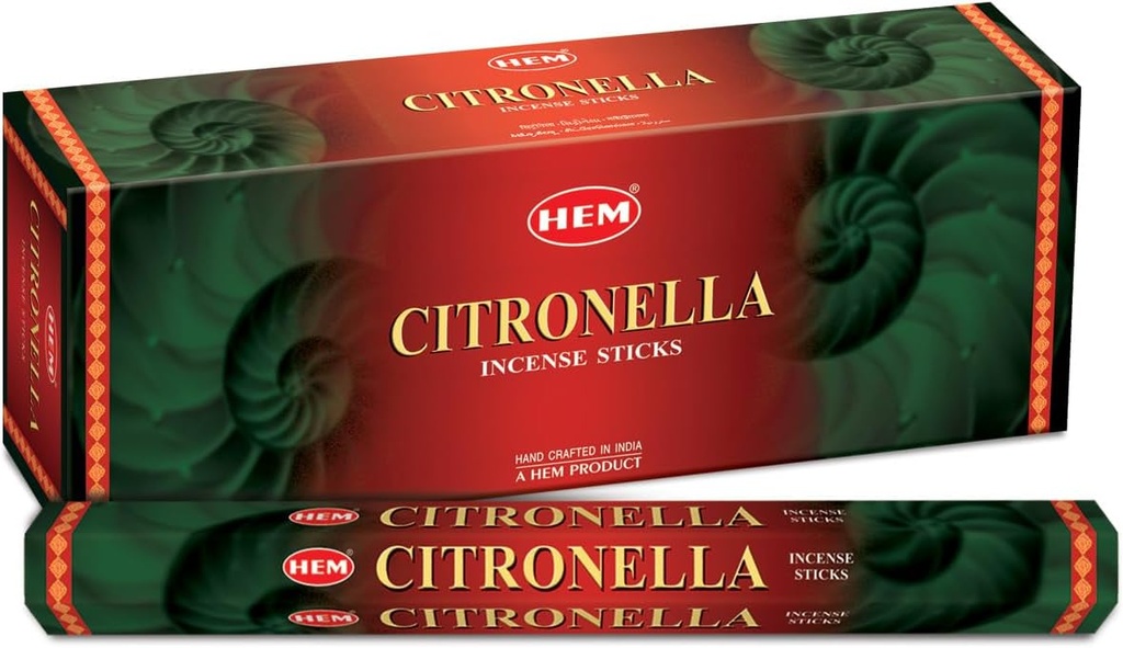 Hem Citronella Incense Sticks, 120 Count
