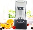 Commercial Blender Juicer Smoothie Maker with Soundproof Cover Capacity 1.8L for Home Commercial Bar Use (2200w) (StyleC)