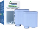 2-Pack Spring Source CMF009 Coffee Machine Water Filter Compatible with Philips Saeco AquaClean CA6903