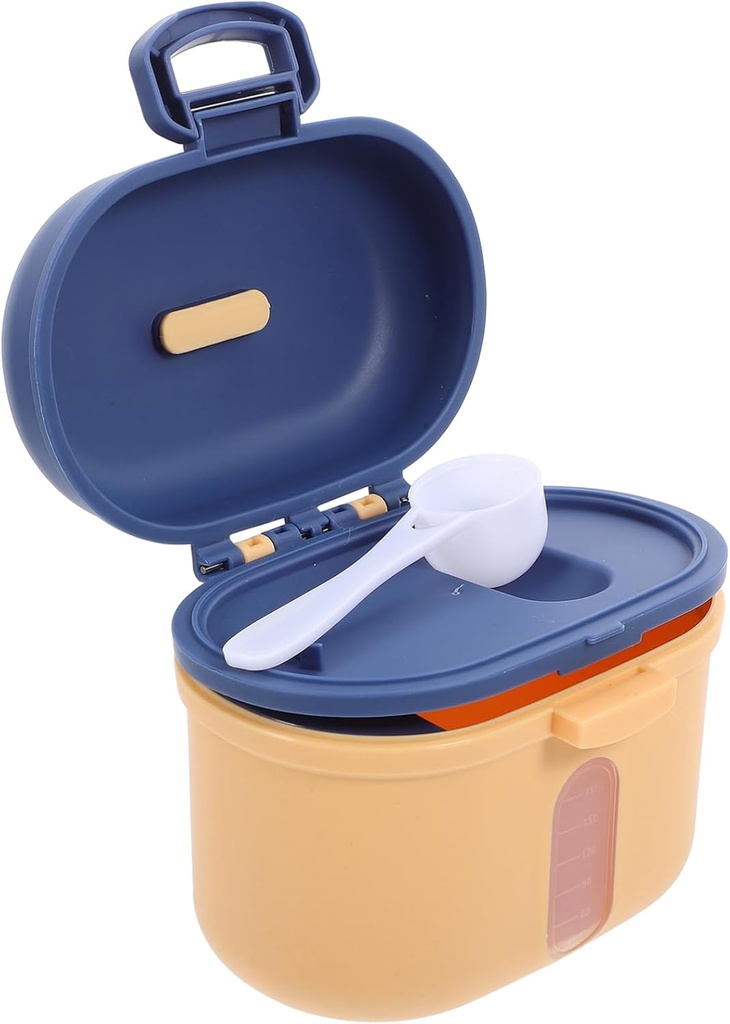 Formula Container Sealing Lid Portable Milk Dispenser Pot for Powder Storage