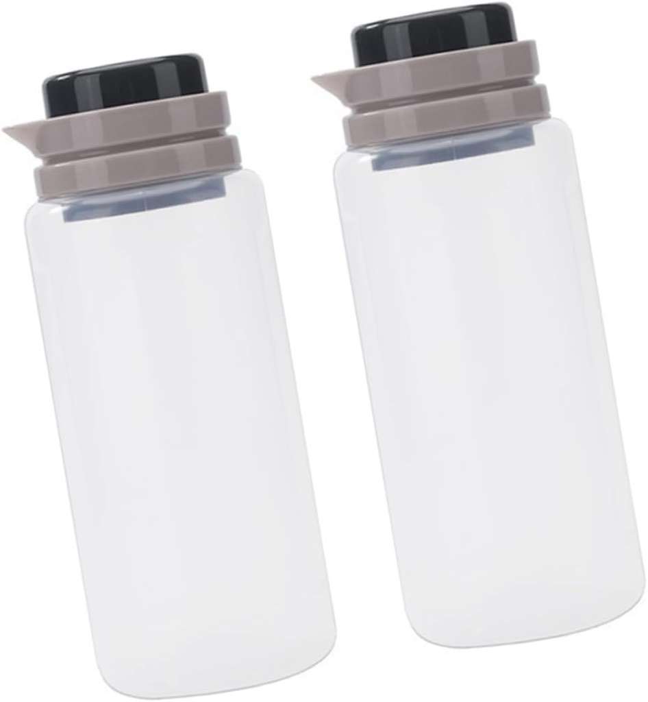 2pcs Large Capacity Food Organizers Snack Storage Containers Lids for Cereal Beans Nuts